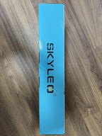 SKYLEO Led Desk Lamp for Home Office - 2400LM Ultra Bright Desk Light -Eye Caring Desk Lamp with Clamp - Adjustable Office Lamp with Remote Control- Easy Installation - 24W White