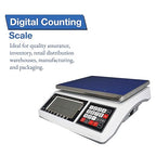 PEC Digital Counting Scale - Digital Inventory Scale for Packages and Mail - Weight Counting Scale for Coins and Small Parts - 6.6lbs
