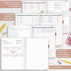 Legend Teacher Planner – Undated Lesson Plan Book for Teachers with Weekly & Monthly Calendars - Classroom Organization & School Year Planner – 8.5”x11.5” Hardcover (Rose Gold Debossed)