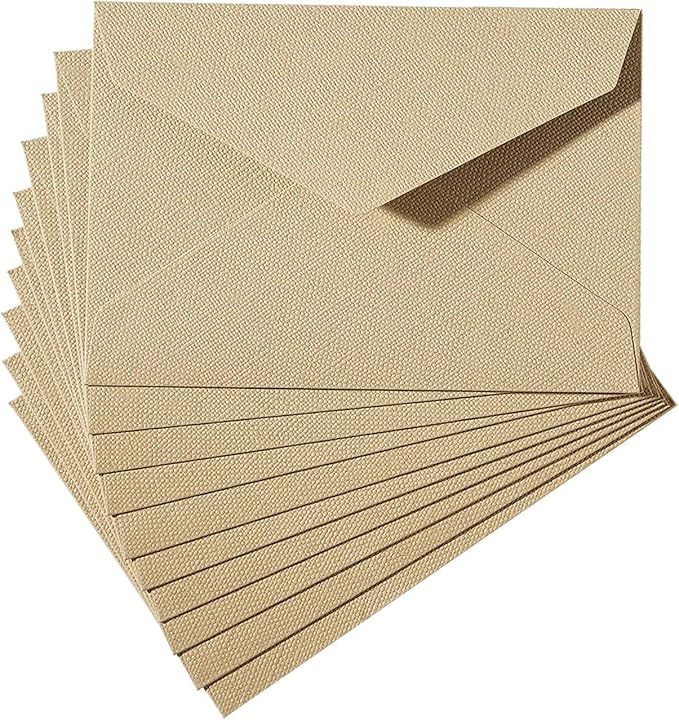 20 Pcs 4 x 6 Envelopes,A6 Envelopes, Card Envelopes, White Paper Envelopes, Invitation Envelopes, Postcard Envelopes (Grey-20pcs)