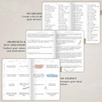 Legend Planner PRO – Deluxe Weekly & Monthly Life Planner to Increase Productivity and Hit Your Goals. Time Management Organizer Notebook – Undated – 7 x 10" Hardcover + Stickers – Seashell