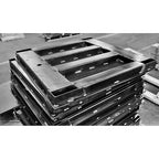 Liberty LS-800-4X5 NTEP Certified (Legal for Trade) Industrial Floor Scale | 48" x 60" | Capacity of 5,000 lbs x 1 lb + Black