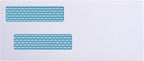 Aimoh #8 Double Window Flip & Seal Security Check Envelopes 500 Qty, Fits Business QuickBooks Checks Perfectly - Not for Invoices, Size 3 ⅝ x 8 ¹¹⁄₁₆ Inches (30108)