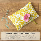 Poly Mailers 6x9 Inch 100 Pack Small Shipping Bags Strong Thick Mailing Envelopes | Self Sealing Adhesive | Waterproof & Tear Resistant | Small Business Packaging for Clothing - Floral Mustard Yellow
