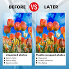 Uinkit 400 Pack Thermal Laminating Pouches 4x6 Inches 3.5Mil Thickness Laminating Sheets for Sealed Photo Business Card,4.25x6.25 Lamination Sheets Paper for Laminator Round Corner