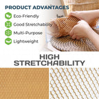 HexcelWrap Honeycomb Packing Paper - Eco-Friendly, Sustainable Paper Bubble Wrap for Shipping and Moving, Cushioned Packing Material. No Tape Needed - Natural, 12" x 1400'