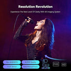 Tenveo NDI PTZ Camera 4K AI Auto-Tracking 12X Optical Zoom USB3.0 LAN PoE HDMI Wide Angle Lens IP Live Streaming Camera for Church Worship Video Conference Broadcast Events YouTube OBS vMix