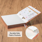 ZXHQ B5 360 Pages Lined Journaling Notebooks with Pen, Journals for Women Men Writing Notebook, Tree of Life Design, Brown Edge, Fine Inner Pocket - Light Brown