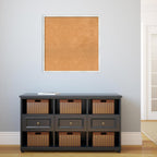 Amanti Art Natural Cork Board for Wall, 29x29 Vision Board with White Frame, Large Corkboard Office Decor for Home Organization, Country Rustic Corkboard Pinboard to Display Items for Home