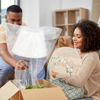 5 Pack Extra Large Bubble Pouches 18 * 22 Inch Clear Bubble Pouch Wrap Bags for Packing Shockproof Cushioning Wrap Bag for Shipping Moving Fragile Dishes China Plates Painting Fragile Items