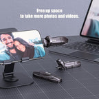 FU388 External Solid State Drive, Up to 1000MB/s for Data Storage,Dual-Port Stick Design with USB-A & Type-C Expansion of Storage for iPhone 15/16 /Android/PC/Mac/Laptop