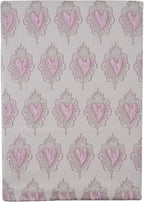 BLBMH Book Covers for Paperbacks Fit for 5.5x8.5 inch Adjustable Book Sleeve Cover for Women Over 15 Soft Cloth Protector for Notebook Journal Bible- Love