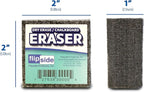 Flipside Products Rectangular Dry Erase Answer Paddle w/Dry Erase Markers and Erasers, 36 Pieces, Auction, Handheld Whiteboard, Handle Response Board, Classroom Dry Erase, Set of 12
