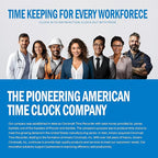 AMANO Reliable and Easy-to-Use Time Clock and Time Stamping Machine (TCX-21)