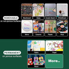 SILENART Chalk Markers - Vibrant 8 Pack - Dry Erase Markers Pen - Liquid Chalk Markers for Blackboard Chalk Board Windows Glass Acrylic Calendar Board - Erasable Chalk Marker (Red)