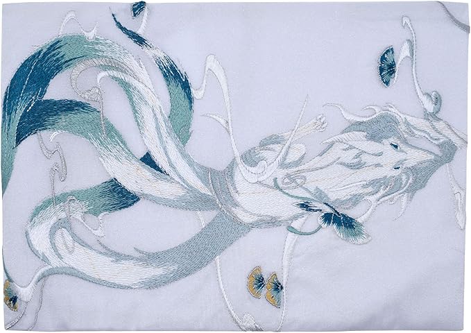 BLBMH Book Covers for Paperbacks Book Cover for Privacy Fit for 5.5x8.5 inch Adjustable Book Sleeve Cover for Diary Books Fabric Softcover Protector for Notebook - Kitsune 8.5in