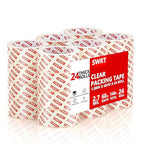 SWRT 2.7Mil Thick Ultra Clear Packing Tape, 24 Rolls Heavy Duty Packaging Tape for Shipping Packaging Moving Mailing, Thicker Sealing Tape-1.88" x 60 Yards Per Roll, 1440 Total Yards