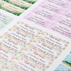 Custom Address Labels - Personalized Address Labels, Colorful Patterns, Can Be Used for Box, Paper, Plastic, Glass, Metal (Set of 100, Glossy Vinyl)