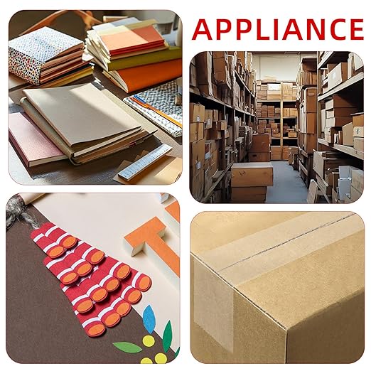 WELSTIK 3" Core, 6 Pack 2.4Mil 2 inch x 60 Yards Heavy Duty Clear Packing Tape with Dispenser, Industrial Shipping Box Transparent Packaging Tape for Moving, Office, Home