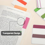 Mr. Pen- Sticky Index Tabs, 500 Pcs, 21 Sets, Colorful Sticky Tabs for Notebooks, Page Markers, Page Tabs for Binders, Page Tabs Sticky Tabs for Books, Notebook Tabs, Book Sticky Tabs for Notebooks