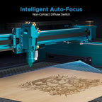 OMTech Pronto 100W CO2 Laser Engraver & Cutter with Water Chiller – 40"x24" Workspace, 1,000mm/s Speed, Autofocus, 2-Way Pass, Air Assist, for Wood, Acrylic & More