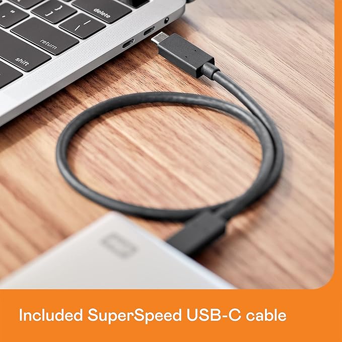 Western Digital 2TB My Passport Ultra for Mac Silver Portable External Hard Drive HDD, USB-C and USB 3.1 Compatible - WDBPMV0040BSL-WESN