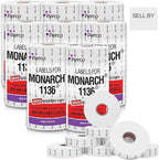Perco Sell by Labels for Monarch 1136 Price Gun – Case of 8 Sleeves, 112,000 Marking Labels Value Pack
