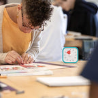 TIME TIMER 60 Minute MOD Education Edition ⁠— Visual Timer with Desktop Software for Kids Classroom Learning, Teachers Desk Clock, Study Tool and Office Meetings with Silent Operation (Sky Blue)