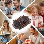 Artlaza Personalized Magnetic Leather Bookmark with Pen Holder - 26 Letters Custom Book Mark with Name Initial Engraved Book Marker for Readers, Book Lovers, Travelers - Gift for Women & Men(Blue，K