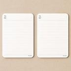 To Do List Notepad – (2 Pack, 50 Sheet Each) A5 Size (8.3"x5.8") Premium Thick Paper With Cardboard Back Support, Undated Daily Planner Notepad, Daily To Do List Notebook, Ruled Pages, Deadline Column.