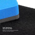 Tamaki 12 Pack Magnetic Whiteboard Eraser, Dry Eraser Board Erasers, Dry Erasers for White Board, Whiteboard Erasers for Kids Classroom, Blue