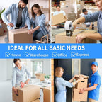 JARLINK Clear Packing Tape (18 Rolls), Heavy Duty Packaging Tape for Shipping Packaging Moving Sealing, 3.2mil Thick, 1.88 inches Wide, 60 Yards Per Roll, 1080 Total Yards