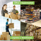 Compatible 2-1/4" x 4" Direct Thermal Labels Replacement for Barcodes Postage Address Shipping Compatible with Rollo & Zebra Desktop Printers Adhesive & Perforated (12 Rolls, 350 Labels/Roll)