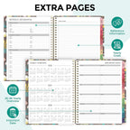 Planner 2026, 8.5" x 11" Monthly & Weekly Planner with Tabs, JAN - DEC 2026, Goal Setting & Time Management Organizer for Professionals & Students