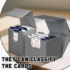 50pcs Baseball Team Card Dividers Plastic Index Card Storage Dividers with Tabs for Boys Men Gifts Card Separators for Organizing Sports Recipe Game Card