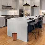 HOLDN’ STORAGE Small Trash Can - 1.58 Gallon Open Top Waste Bin, Compact Waste Can Perfect for Bathroom, Kitchen, Office, Dorm - Durable Garbage Can - Copper