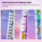 Index Tabs for HCPCS Level II Expert 2025 (AAPC Version), Laminated and Color-Coded HCPCS 2025 Book Tabs, with Clear Alignment Guide and Bookmark (Book NOT Included)