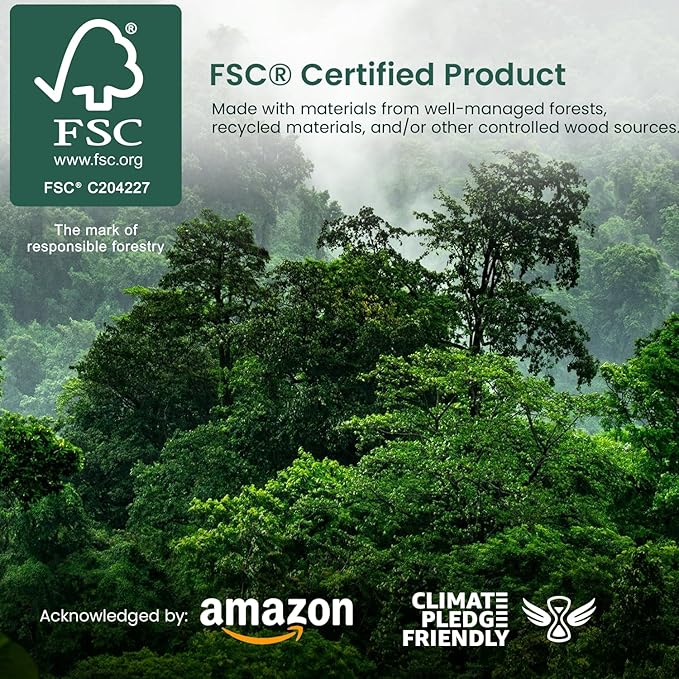 Honeycomb Packing Paper 12" x 35ft with Rope & 20 Fragile Stickers|Shipping & Moving Supplies|Small Business Packaging Supplies|Eco Friendly Bubble Wrap Packing Boxes for Moving Certified FSC C204227