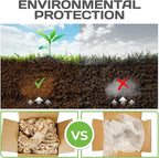 HexaFil Mini - Honeycomb Packing Paper, Eco-Friendly, Sustainable Filler for Shipping & Moving, Cushioned Packing Material in Dispenser Box, Alternative to Bubble Wrap - Natural, 12" x 850'