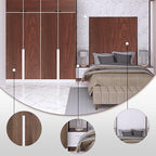 GSCIT Club Cherry Wallpaper, 15.7 inch X 15ft Self Adhesive Wood Grain Repair Tape Patch for Tables, Chairs, Baseboards, Doors, Windows, Floors, Handicraft DIY.