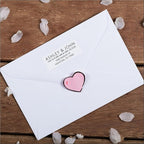 White Address Labels for Business - Personalized Return Address Labels, Custom Mailing Labels, Shipping Stickers for Envelopes and Packages (Sans Serif Font)