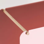 U Brands, Arc Desktop File Organizer, Metal, Pink, 3550A02-04