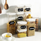 White Liquid Chalk Markers Set, Pack of 10 White Chalkboard Paint Pens with 12 Chalkboard Labels, 5 Stickers, Perfect for Chalkboards, Bistro Boards, Glass and Metal