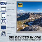 SELFIE CAT 55'' Large Smart Digital Whiteboard for Office Classroom, Interactive Smart Board White Board for Electronic Presentation Meeting, Touchscreen Boards on Classroom Office Video Conference