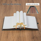 Thick Lined Journal Notebook with Pen, 360 Pages 100gsm Paper, Brown Sprayed Edge, Journal for Writing B5 Ruled Notebook ,Leather Hardcover,Perfect for Work, Office or School, 7.8'' x 10'' Dark Green