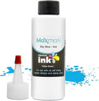 MaxMark Premium Refill Ink for self Inking Stamps and Stamp Pads, Sky Blue Color - 4 oz.