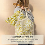 12x15.5 Poly Mailer Envelopes 100 Pcs Large-Sized Colored Designer Shipping Bags For Clothing Cute Mailers Unpadded Self-Sealing Packaging Recyclable Eco-Friendly (Yellow Floral) Mini Wander