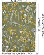 BLBMH Book Covers for Paperbacks Fit for 5.5x8.5 inch Book Bible Adjustable Book Sleeve Cover for Women Over 15 Soft Cloth Protector for Bible Novels - Spring