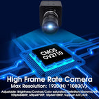 SVPRO HD USB Camera 1080P with 5-50mm Zoom Lens,10X Optical Zoom USB Web Camera Manual Focus with CMOS OV2710 Sensor,High Speed 100fps/60pfs/30fps Video Camera for PC Computer,Laptop