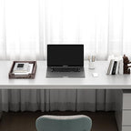 Leather Letter Tray, THIPOTEN Elegant Desk Organizer for Office Supplies, Mail, Paper, File, Magazine, Perfect Office Organization for Desktop(Retro)